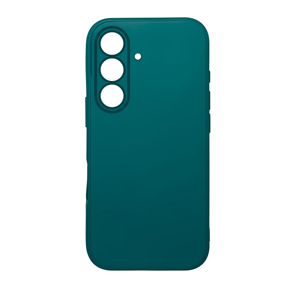 Case para Samsung Galaxy A37 de silicona I2GO, antigolpes, verde